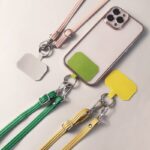 ショルダーストラップ PU製 首掛けストラップ 112cm スマホストラップ 吊り下げ スマホ全機種対応 ストラップ ネックストラップ 落下防止 スマホ ストラップ 全6色 SKU:PC02292024006LS - Image 6