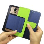 通用ソフトシリコン内側ケース式 スマホケース 手帳型 全機種対応 マルチ対応手帳型スマホケース 通用ケース カメラ撮影可能 全12色 SKU:PC02292024018LS - 画像 (2)