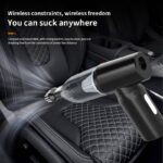 【PSE認証済】多機能車用掃除 強力 100W 5500Paハンディ掃除機  コードレスクリーナー ブロアー付き Type-c充電式 3段階照明調節可能 SKU:PC02292024023LS - Image 8