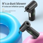【PSE認証済】多機能車用掃除 強力 100W 5500Paハンディ掃除機  コードレスクリーナー ブロアー付き Type-c充電式 3段階照明調節可能 SKU:PC02292024023LS - Image 5