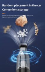 【PSE認証済】多機能車用掃除 強力 100W 5500Paハンディ掃除機  コードレスクリーナー ブロアー付き Type-c充電式 3段階照明調節可能 SKU:PC02292024023LS - Image 21