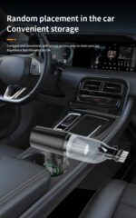 【PSE認証済】多機能車用掃除 強力 100W 5500Paハンディ掃除機  コードレスクリーナー ブロアー付き Type-c充電式 3段階照明調節可能 SKU:PC02292024023LS - Image 9