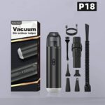 【PSE認証済】多機能車用掃除 超強力10000Paハンディ掃ハンディ掃除機  カークリーナー コードレスクリーナー ブロアー付き Type-c充電式 風量調節可能  SKU:PC02292024029LS - Image 6