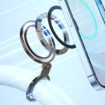 マグネット式 スマホ スタンド  Magsafe対応アクセサリー 折り畳式 マグネット式 スマートフォン リングホルダー 全2色 SKU:PC03012024037LS - 画像 (8)
