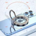 マグネット式 スマホ スタンド  Magsafe対応アクセサリー 折り畳式 マグネット式 スマートフォン リングホルダー 全2色 SKU:PC03012024037LS - 画像 (5)