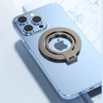 マグネット式 スマホ スタンド  Magsafe対応アクセサリー 折り畳式 マグネット式 スマートフォン リングホルダー 全2色 SKU:PC03012024037LS - 画像 (3)