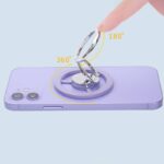 マグネット式 スマホ スタンド  Magsafe対応アクセサリー 折り畳式 マグネット式 スマートフォン リングホルダー 全5色 SKU:PC03012024049LS - 画像 (18)