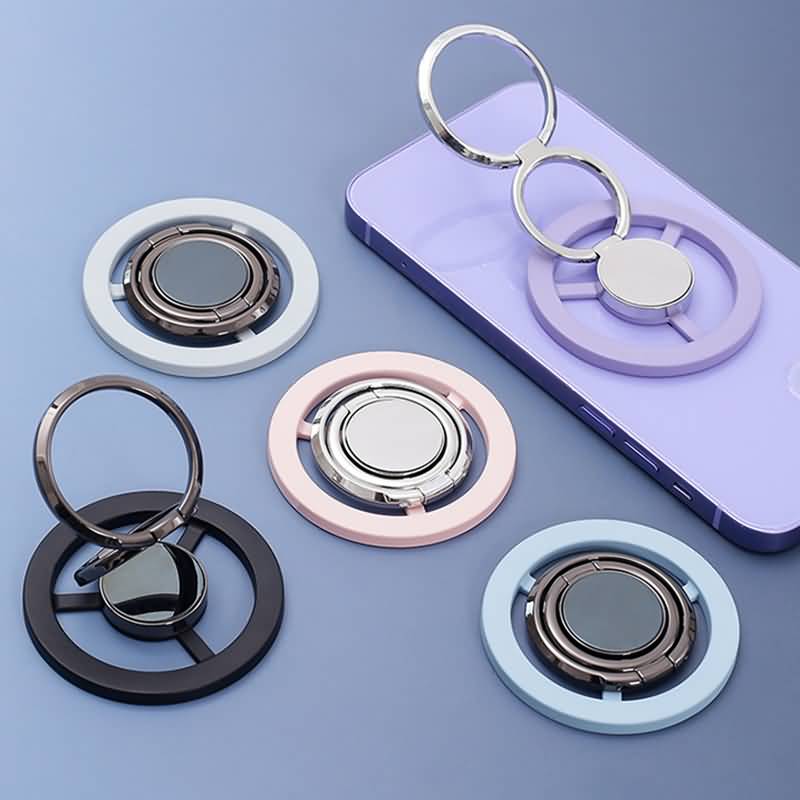 PC03012024049LS-08.jpg マグネット式 スマホ スタンド Magsafe対応アクセサリー 折り畳式 マグネット式 スマートフォン リングホルダー 全5色 SKU:PC03012024049LS - 画像 (1)