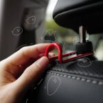 合金製 車用 ヘッドレストフック 柔らかい 単個 カーシートバックフックカーヘッドレストフック 荷物掛け車用収納フック カーアクセサリー ヘッドレストハンガー 後部座席 全2色 SKU:PC03012024059LS - 画像 (11)