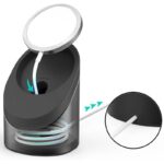 Magsafe充電器対応 シリコンスタンド Magsafe充電器収納カバー シリコン材質 卓上スタンド 持ち運びに便利 マグセーフスタンド ソフトカバー  全3色 SKU:PC03012024071LS - Image 6