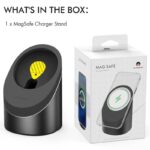 Magsafe充電器対応 シリコンスタンド Magsafe充電器収納カバー シリコン材質 卓上スタンド 持ち運びに便利 マグセーフスタンド ソフトカバー  全3色 SKU:PC03012024071LS - Image 4