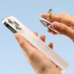 マグネット式 サラサラマット感 スマホ スタンド Magsafe対応アクセサリー 折り畳式 マグネット式 スマートフォン リングホルダー  全5色 SKU:PC03012024074LS - 画像 (8)