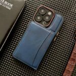 iPhone15 背面型ケース Magsafe対応ケース 15Pro PUレザー ケース カード収納可能 iPhone15Pro max PU合成革 レザー ケース スマホケース 全4色 SKU:PC03012024080LS - Image 10