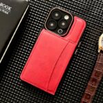 iPhone15 背面型ケース Magsafe対応ケース 15Pro PUレザー ケース カード収納可能 iPhone15Pro max PU合成革 レザー ケース スマホケース 全4色 SKU:PC03012024080LS - Image 8