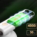 【PSE認証済】多機能車用掃除 180度折れ畳可能 超強力 9000Pa 4000mAh バッテリー内蔵 ハンディ掃除機  カークリーナー コードレスクリーナー ブロアー付き Type-c充電式 風量調節可能  全2色 SKU:PC03012024119LS - Image 8