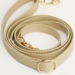 ショルダーストラップ PU革製 首掛けストラップ 125*1.2cm カバンストラップ【金色金具】  全10色 SKU:PC03072024003LS - Image 2