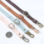 ショルダーストラップ PU革製 首掛けストラップ 125*1.2cm カバンストラップ【金色金具】  全10色 SKU:PC03072024003LS - Image 7