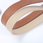 多機能 ハンドストラップ【金色金具】 携帯ストラップ 17*1.2cm スマホストラップ PU製 スマホ ストラップ  全10色 SKU:PC03072024004LS - Image 2