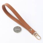 多機能 ハンドストラップ【金色金具】 携帯ストラップ 17*1.2cm スマホストラップ PU製 スマホ ストラップ  全10色 SKU:PC03072024004LS - Image 8