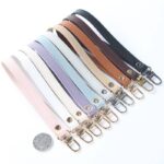 多機能 ハンドストラップ【金色金具】 携帯ストラップ 17*1.2cm スマホストラップ PU製 スマホ ストラップ  全10色 SKU:PC03072024004LS - Image 5