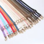 ショルダーストラップ 布製 首掛けストラップ 135*1.2cm カバンストラップ【ブロンズ金具】 ネックストラップ 落下防止  全17色 SKU:PC03072024005LS - 画像 (12)