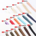 ショルダーストラップ 布製 首掛けストラップ 135*1.2cm カバンストラップ【ブロンズ金具】 ネックストラップ 落下防止  全17色 SKU:PC03072024005LS - 画像 (4)