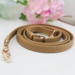 ショルダーストラップ PU製 首掛けストラップ 135*1.2cm カバンストラップ【gold/silver金具】 ネックストラップ 落下防止  全11色 SKU:PC03072024010LS - Image 6