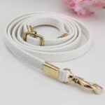 ショルダーストラップ PU製 首掛けストラップ 135*1.2cm カバンストラップ【gold/silver金具】 ネックストラップ 落下防止  全11色 SKU:PC03072024010LS - Image 4