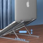 折り畳式 ラップトップスタンド 強磁式閉める式 アルミニウム製スタンド 超コンパクト タブレットPC ラップトップ ノートパソコン スタンド 全3色 SKU:PC03072024014LS - 画像 (14)