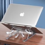 折り畳式 ラップトップスタンド 強磁式閉める式 アルミニウム製スタンド 超コンパクト タブレットPC ラップトップ ノートパソコン スタンド 全3色 SKU:PC03072024014LS - 画像 (12)