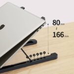 折り畳式 ラップトップスタンド 6in1 USB ハブ 機能搭載アルミニウム製スタンド 超コンパクト高度調整可能 超コンパクト タブレットPC ラップトップ ノートパソコン スタンド 全2色 SKU:PC03072024015LS - 画像 (10)