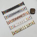 Apple Watch 38/40/41mm バンド アップルウォッチ バンド ベルト メタル製 バンド 42/44/45/49mm 交換用バンド 全5色  SKU:PC03072024017LS - Image 4
