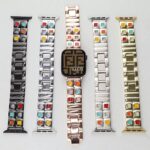 Apple Watch 38/40/41mm バンド アップルウォッチ バンド ベルト メタル製 バンド 42/44/45/49mm 交換用バンド 全5色  SKU:PC03072024017LS - Image 2
