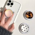 伸縮式 スマホ マグネットスタンドホルダー 粘着式/磁力式 回転可能 スマホホルダー magsafe対応 スタンド 強磁力スマホスタンド  全5種類 SKU:PC03092024091LS - Image 2
