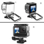 レンズフィルター3色付き 防水ポーチ Gopro HERO12 11/10/9 専用 防水ハウジングケース gopro ケース  防水ハウジング 耐圧水深50mタッチパネル操作可能  完全防水ケース  SKU:PC03092024145LS - Image 10