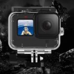 レンズフィルター3色付き 防水ポーチ Gopro HERO12 11/10/9 専用 防水ハウジングケース gopro ケース  防水ハウジング 耐圧水深50mタッチパネル操作可能  完全防水ケース  SKU:PC03092024145LS - Image 6