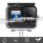 レンズフィルター3色付き 防水ポーチ Gopro HERO12 11/10/9 専用 防水ハウジングケース gopro ケース  防水ハウジング 耐圧水深50mタッチパネル操作可能  完全防水ケース  SKU:PC03092024145LS - Image 8