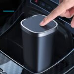 車用ゴミ箱 カー用品 ダストボックス 車  オフィス 車載 車 小物入れ マルチボックス ゴミ入れ Black SKU:PC03092024148LS - Image 3