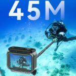 DJI Osmo Action4 防水ポーチ DJI Osmo Action4 専用 防水ハウジングケース   防水ハウジング 耐圧水深45mタッチパネル操作可能  完全防水ケース  SKU:PC03092024149LS - Image 2
