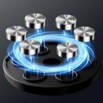 マグネット式 フレーム付き カメラ スタンドホルダー TELESIN カメラ磁気スタンド Goproホルダー360°回転可能 自由雲台 Gopro Hero 12 11 10 9 8 7 /Insta360 /DJI OMSO/アクションカメラ SKU:PC03092024150LS - Image 5