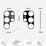 Galaxy S24 Ulrtaアルミニウム合金製 カメラ保護フィルム Galaxy S24レンズ 液晶保護シートGalaxy S24 + カメラレンズ保護リングカバー 貼り付け簡単 全4色 SKU:PC03092024160LS - Image 14