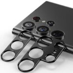 Galaxy S24 Ulrtaアルミニウム合金製 カメラ保護フィルム Galaxy S24レンズ 液晶保護シートGalaxy S24 + カメラレンズ保護リングカバー 貼り付け簡単 全4色 SKU:PC03092024160LS