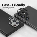 Galaxy S24 Ulrtaアルミニウム合金製 カメラ保護フィルム Galaxy S24レンズ 液晶保護シートGalaxy S24 + カメラレンズ保護リングカバー 貼り付け簡単 全4色 SKU:PC03092024160LS - Image 2