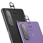 Xperia 1 IIIアルミニウム合金製 カメラ保護フィルム Xperia 1 IIIレンズ 液晶保護シートXperia 1 III カメラレンズ保護リングカバー 貼り付け簡単 全4色 SKU:PC03092024162LS - Image 2