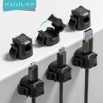 ケーブルホルダー ケーブルクランプ ケーブル管理 (3個/6個）スマートホルダー イヤホン スマホ充電用ケーブル 配線整理 両面テープ付き 壁固定対応 ケーブル収納 ケーブル整理 全3色 SKU:PC03132024006LS