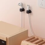ケーブルホルダー ケーブルクランプ ケーブル管理 (3個/6個）スマートホルダー イヤホン スマホ充電用ケーブル 配線整理 両面テープ付き 壁固定対応 ケーブル収納 ケーブル整理 全3色 SKU:PC03132024006LS - Image 3