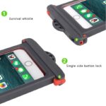 防水ポーチ スマホ防水 ケース IPX8防水規格 PE製 携帯防水ケース  完全防水ケース 6.9インチまで対応可能  全3色 SKU:PC03132024007LS - 画像 (11)
