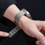 マグネット式 Apple watch ステンレス製 Apple watch42/44/45/49mm 交換用アップルウォッチ バンド マグネットバンド 全4色 SKU:PC03152024002LS - Image 2