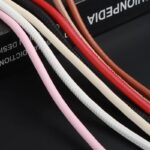 ショルダーストラップ PU製 首掛けストラップ 120cm スマホストラップ【金色金具】 吊り下げ スマホ全機種対応 ストラップ ネックストラップ 落下防止 スマホ ストラップ  全8色 SKU:PC03152024004LS - Image 5