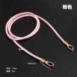 ショルダーストラップ PU製 首掛けストラップ 120cm スマホストラップ【金色金具】 吊り下げ スマホ全機種対応 ストラップ ネックストラップ 落下防止 スマホ ストラップ  全8色 SKU:PC03152024004LS - Image 11